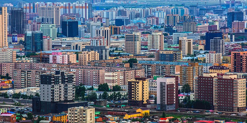 Ulaanbaatar city view
